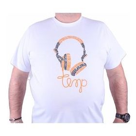 Starbattal 23172 Beyaz Büyük Beden Erkek T-shirt