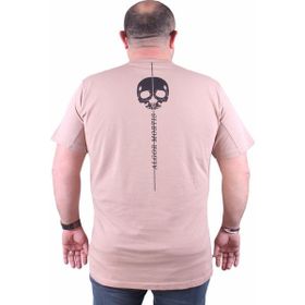 Starbattal 23173 Bej Büyük Beden Erkek T-shirt