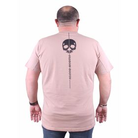 Starbattal 23173 Bej Büyük Beden Erkek T-shirt