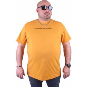Starbattal 23173 Hardal Büyük Beden Erkek T-shirt