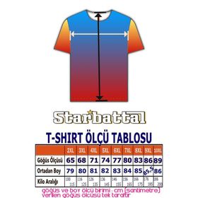 Starbattal 23173 Marin Büyük Beden Erkek T-shirt