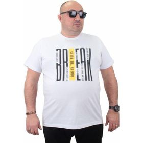 Starbattal 23178 Break Beyaz Erkek T-shirt