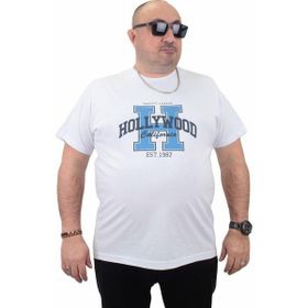 Starbattal 23179 Hollywood Beyaz Erkek T-shirt