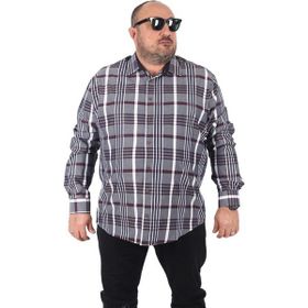 Starbattal 23359 Lacivert Büyük Beden Erkek Gömlek