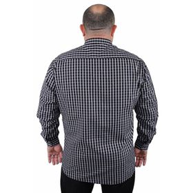 Starbattal 23362 Siyah Büyük Beden Erkek Gömlek