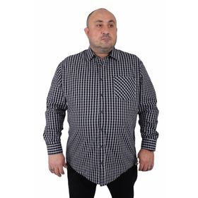 Starbattal 23362 Siyah Büyük Beden Erkek Gömlek