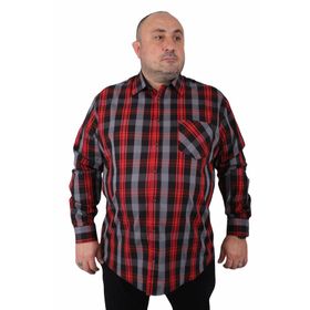 Starbattal 23368 Siyah Büyük Beden Erkek Gömlek