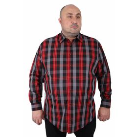 Starbattal 23369 Siyah Büyük Beden Erkek Gömlek