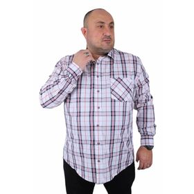 Starbattal 23370 Lacivert Büyük Beden Erkek Gömlek