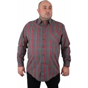Starbattal 23372 Haki Büyük Beden Erkek Gömlek