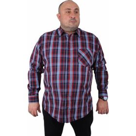 Starbattal 23372 Lacivert Büyük Beden Erkek Gömlek