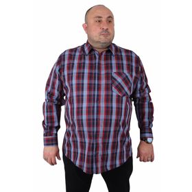 Starbattal 23372 Lacivert Büyük Beden Erkek Gömlek