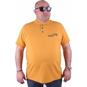 Starbattal 23401 Hardal Büyük Beden Erkek T-shirt