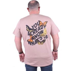 Starbattal 23402 Beyaz Büyük Beden Erkek T-shirt