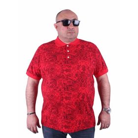 Starbattal 23410 Kırmızı Büyük Beden Erkek T-shirt