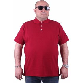Starbattal 23413 Bordo Büyük Beden Erkek T-shirt