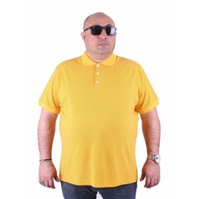 Starbattal 23413 Sarı Büyük Beden Erkek T-shirt