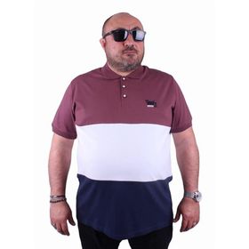 Starbattal 23414 Eflatun Büyük Beden Erkek T-shirt