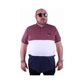 Starbattal 23414 Eflatun Büyük Beden Erkek T-shirt