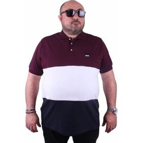 Starbattal 23414 Mürdüm Büyük Beden Erkek T-shirt