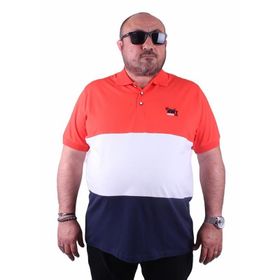Starbattal 23414 Nar Çiçeği Büyük Beden Erkek T-shirt