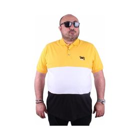 Starbattal 23414 Sarı Büyük Beden Erkek T-shirt