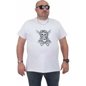 Starbattal 24141 Motor City Beyaz Erkek T-shirt