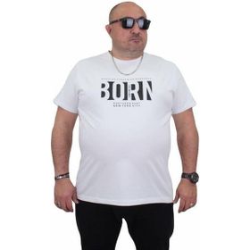 Starbattal 24143 Bordn Beyaz Erkek T-shirt