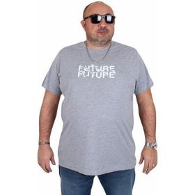 Starbattal 25138 The Future Gri Melanj Erkek T-shirt