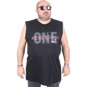 Starbattal 25155 Step Up Level Siyah Kolsuz Erkek T-shirt