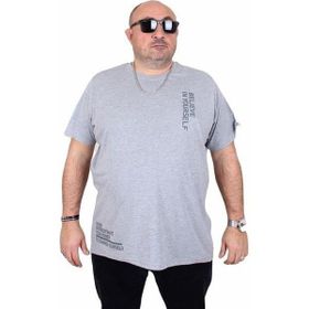 Starbattal 25157 Believe Gri Melanj Erkek T-shirt