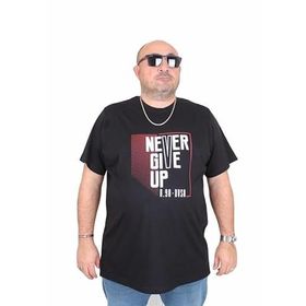 Starbattal 25165 Never Siyah Erkek T-shirt