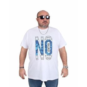 Starbattal 25172 No Control Beyaz Erkek T-shirt