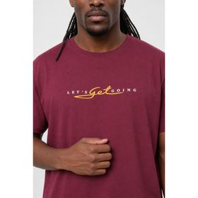 Starbattal 25175 Lets Get Going Mürdüm Erkek T-shirt