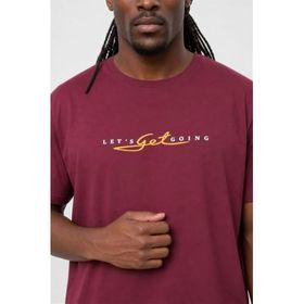 Starbattal 25175 Lets Get Going Mürdüm Erkek T-shirt
