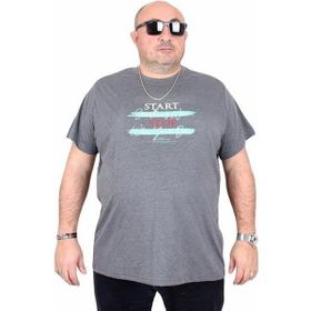 Starbattal 25178 Stop Antrasit Melanj Erkek T-shirt