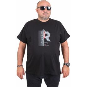 Starbattal 25185 Re-Born Siyah Erkek T-shirt