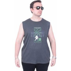 Starbattal 26123 Basketball Antrasit Melanj Kolsuz Erkek T-shirt