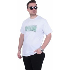 Starbattal 26134 Natural Beyaz Erkek T-shirt