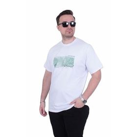Starbattal 26134 Natural Beyaz Erkek T-shirt