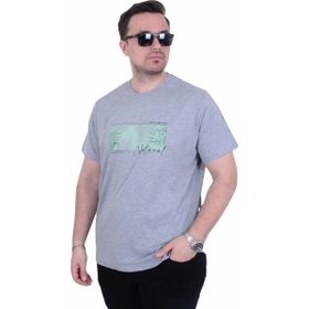 Starbattal 26134 Natural Gri Melanj Erkek T-shirt