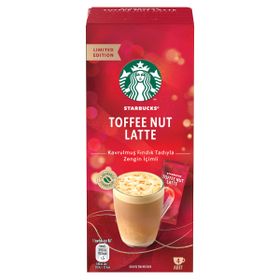 Starbucks 4'lü 23 gr Coffee Nut Latte Kahve Karışımı (40 adet)