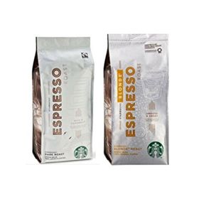 Starbucks Blonde Espresso ve Dark Roast 250 gr Çekirdek Kahve 2 Adet