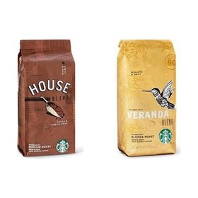 Starbucks House Blend Ve Veranda Çekirdek Kahve 250 gr 2'li