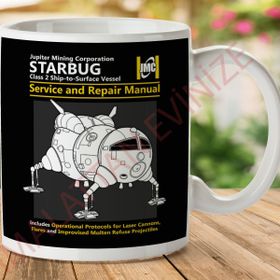 Starbug Servis ve Onarım Kılavuzu Baskılı Kupa