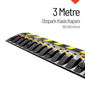 Starçelik 50 X 50 X 6 cm 3 Metre Otopark Kasis Kapanı