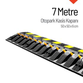 Starçelik 50 x 50 x 6 cm 7 Metre Otopark Kasis Kapanı