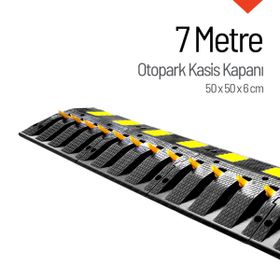 Starçelik 50 x 50 x 6 cm 7 Metre Otopark Kasis Kapanı