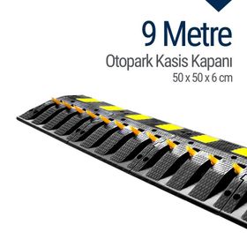 Starçelik 50 x 50 x 6 cm 9 Metre Otopark Kasis Kapanı