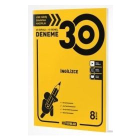 Starfen Yayınları 8. Sınıf İngilizce 30 Deneme